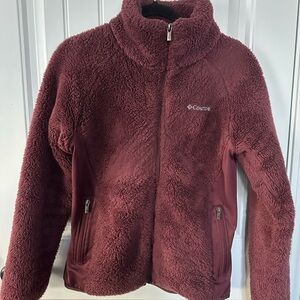 Columbia Women’s Burgundy Fleece Jacket